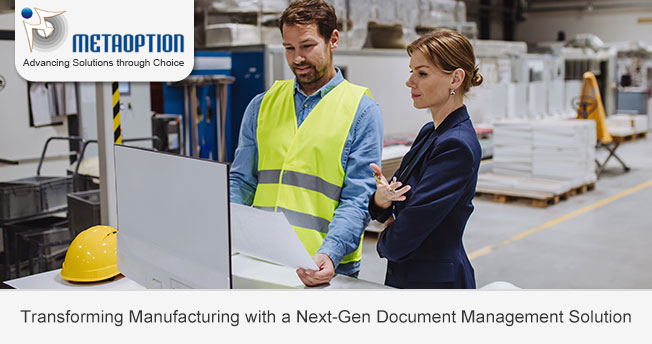 Transforming Manufacturing with a Next-Gen Document Management Solution