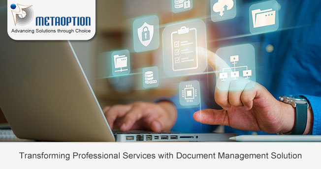 Transforming Professional Services with Document Management Solution